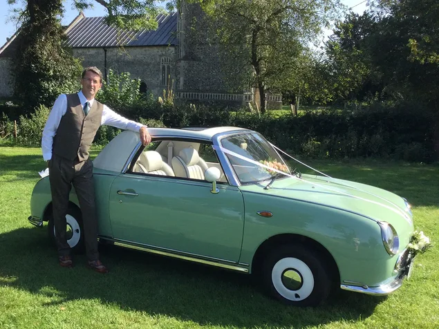 John, chauffeur for Figaro Wedding Car